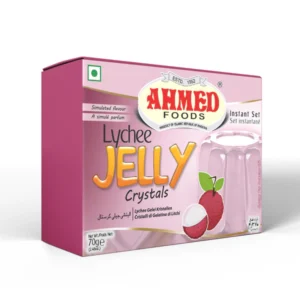 Ahmed Jelly Crystal Lychee 12x70g