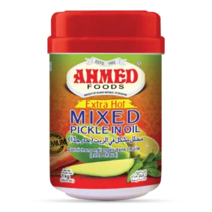 Ahmed Pickle Mixed in Oil Extra Hot 6x1000g