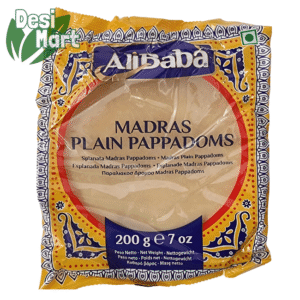 AB Plain Papadams Madras 10X200g