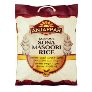 Anjappar Sona Masoori Rice 4X5 kg