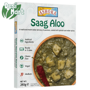 Ashoka RTE Saag Aloo 10X280g(Retort)