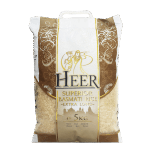 Heer Basmatic Rice 4x5kg