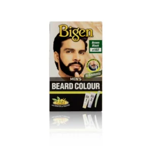 Bigen Men's Beard Colour Brown Black #B102