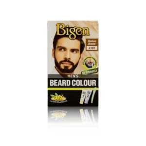 Bigen Men's Beard Colour Medium Brown #B105