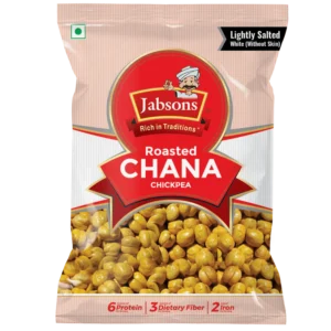 Jabsons Roasted Chana White Salted 12X400g