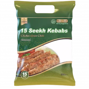 Crown Green Chilli Seekh Kebab Chicken 15X10pkt