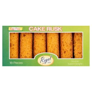 Regal Egg Free Cake Rusk 8X18stk