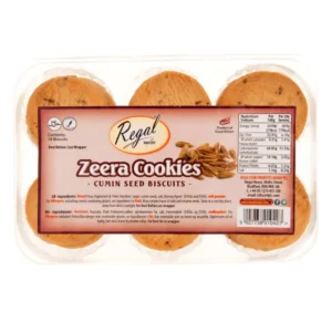 Regal Egg Free Jeera Biscuit 8X18 stk