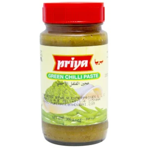 Priya Green Chili Paste 12 x 300 g