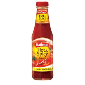 National Hot & Spicy Sauce12X300gm