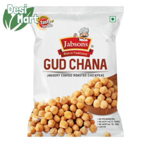 Jabsons Roasted Chana Gud Chana 24X150g