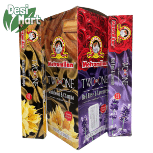 Metromilan Sandalwood/Champa/Red Rose/Lavender 12X