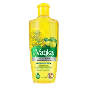 Vatika Enriched Mustard Hair Oil 6X200ml