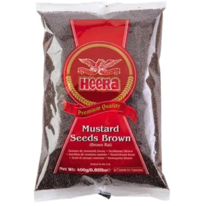 Heera Brown Mustard Seeds 10X400gm