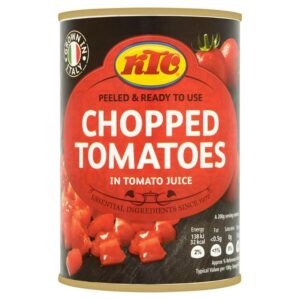 KTC Chopped tomatoes 12*400 gm