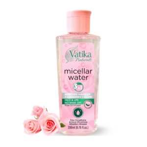 Vatika Naturals Rose Micellar Water 6X200ml