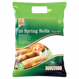 Crown Spring Rolls Vegetable 20X15 pkt