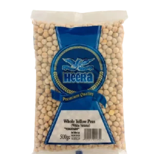 Heera Whole Peas Yellow(Vatana) 20X500g