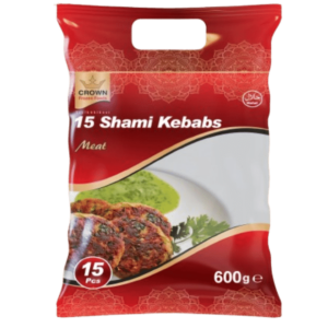 Crown Shami Kebab Meat 15X12 pkt