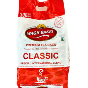 Wagh Bakri Classic Pack Tea Bags 8X870G (300 Bags)