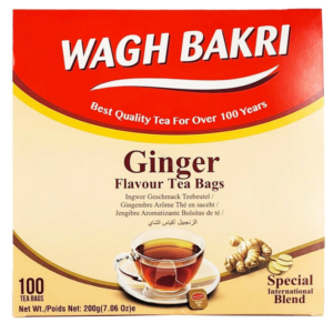 Wagh Bakri Ginger Tea Bags 100's 16X200G